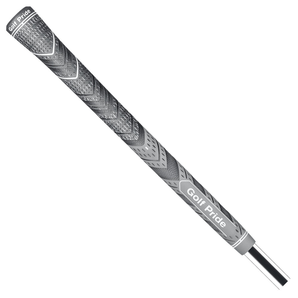 Golf Pride MCC Plus4 Jumbo Golf Grip Grey Charcoal Front View
