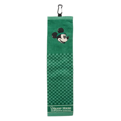 Volvik Disney Mickey Mouse Country Club Golf Towel - Licensed - Green