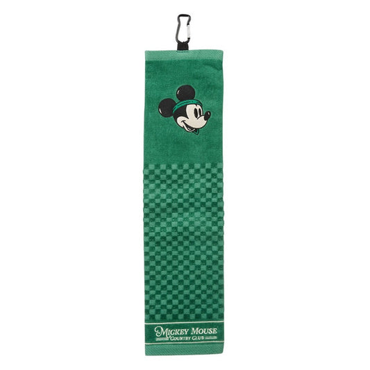 Volvik Disney Mickey Mouse Country Club Golf Towel - Licensed - Green