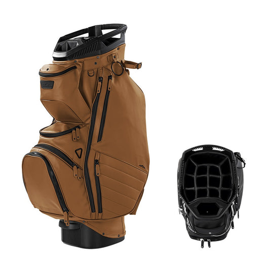 Sun Mountain Matchplay 14-Way Golf Cart / Trolley Bag - Clay/Black