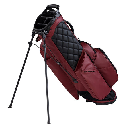 Sun Mountain Matchplay 4-Way Duravinyl Stand/Carry Golf Bag – Merlot - standing