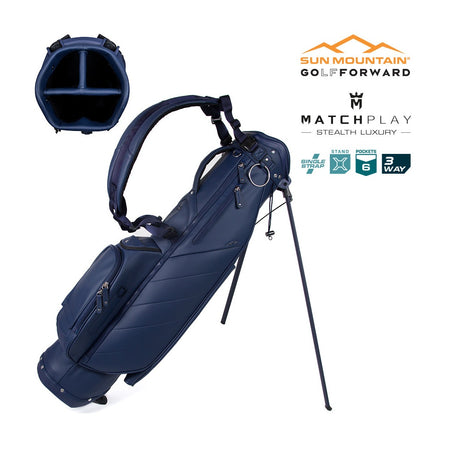 Sun Mountain Matchplay Swift Sunday Carry/Stand Bag - Navy