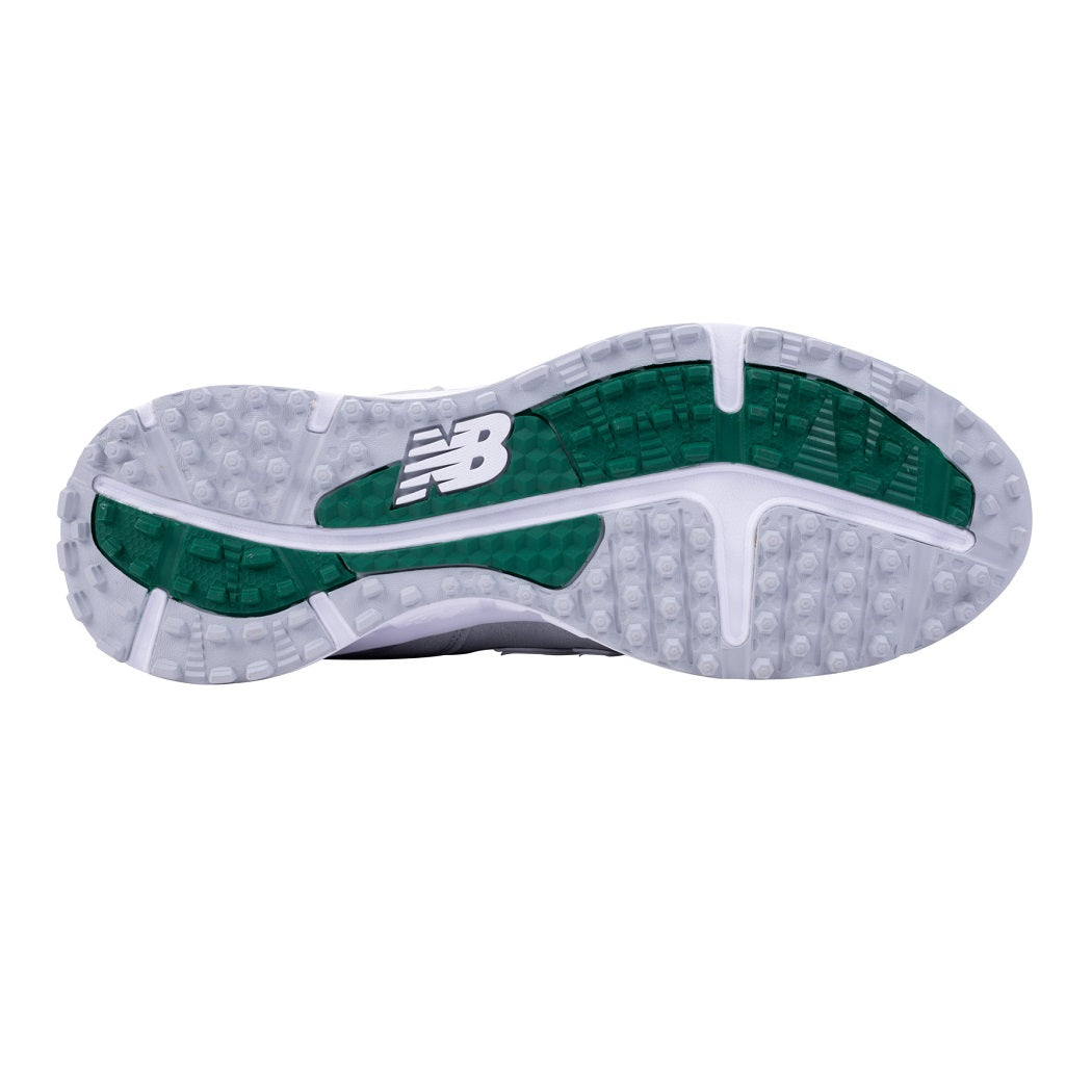 New Balance Men`s 997 SL Spikeless Golf Shoes - Grey/Green - spikeless sole