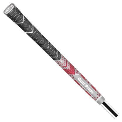 Golf Pride MultiCompound Teams Plus4 Golf Grip – Grey & Red