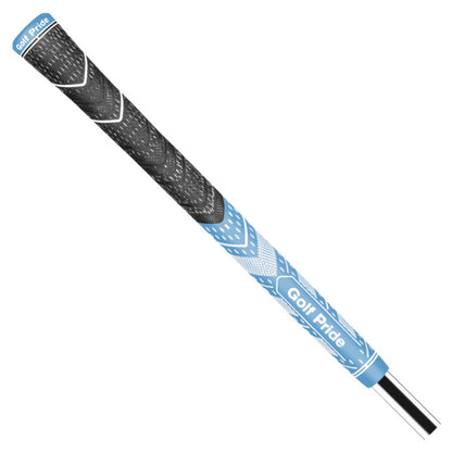 Golf Pride MultiCompound Teams Plus4 Golf Grip – Light Blue & White