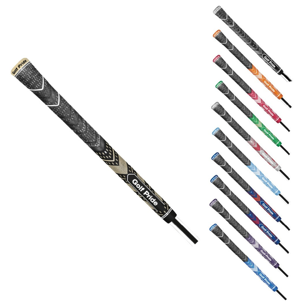 Golf Pride MultiCompound Teams Plus4 Golf Grip – Standard & Midsize - available colours
