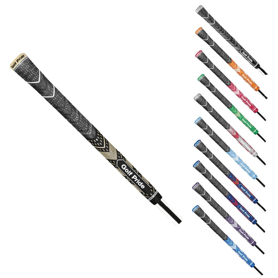 Golf Pride MultiCompound Teams Plus4 Golf Grip – Standard & Midsize - available colours