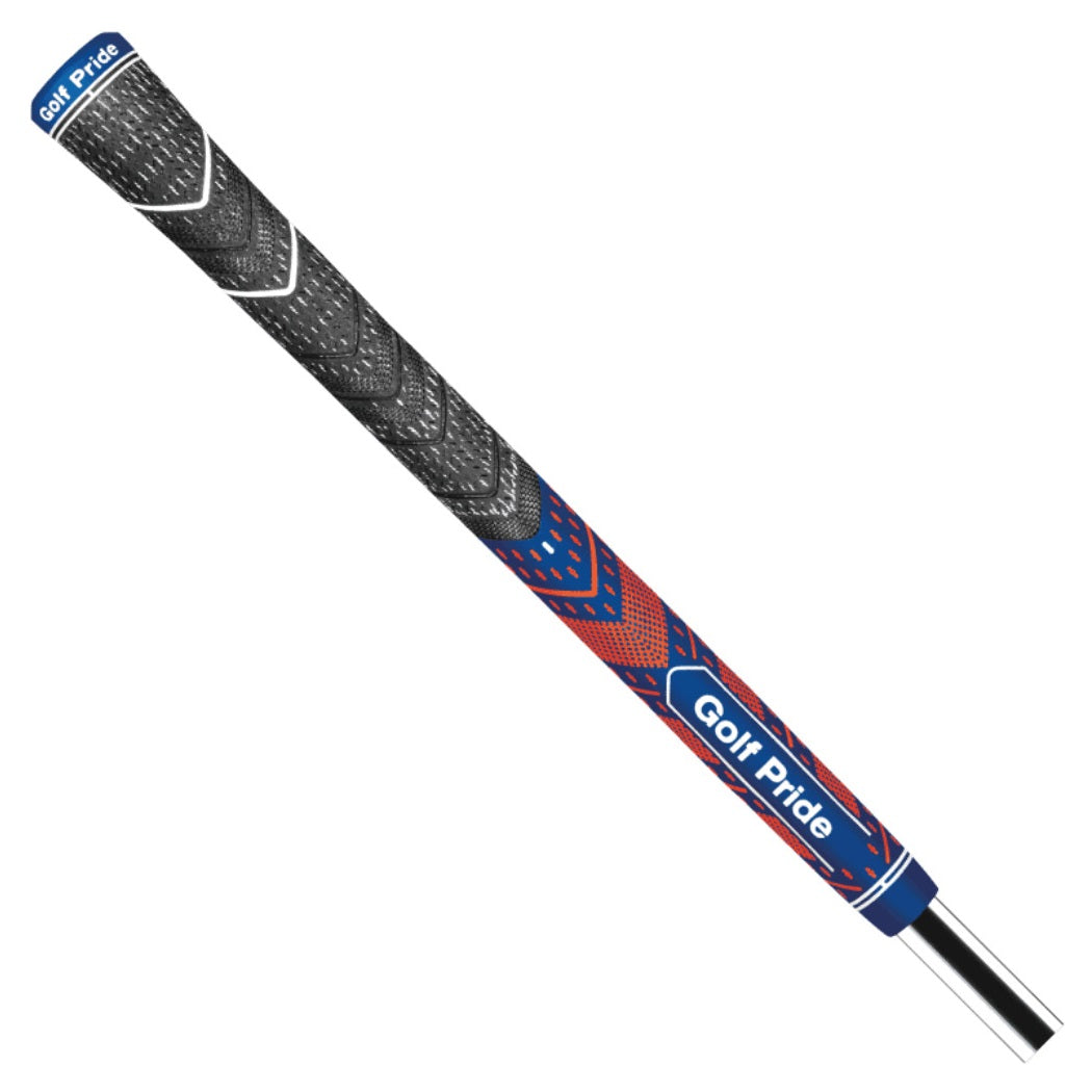 Golf Pride MultiCompound Teams Plus4 Golf Grip – Navy & Orange