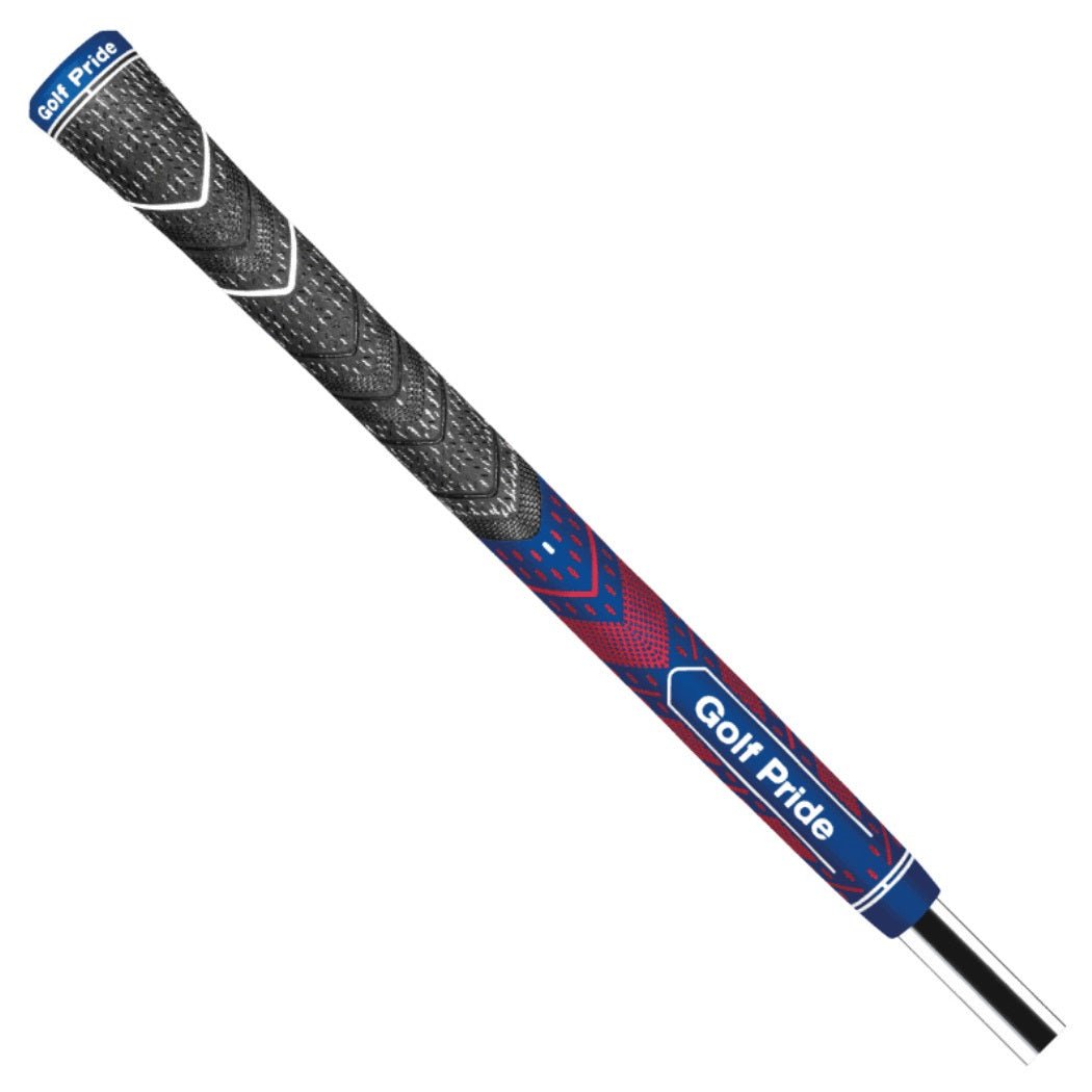 Golf Pride MultiCompound Teams Plus4 Golf Grip – Navy & Red