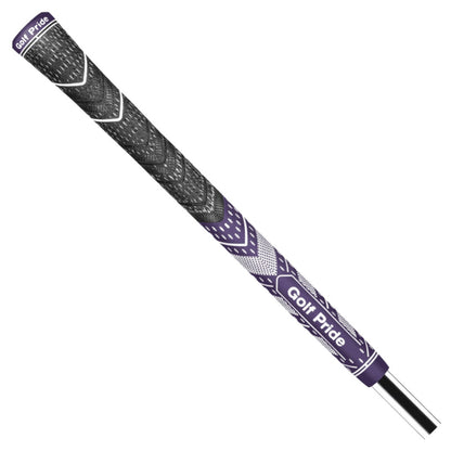 Golf Pride MultiCompound Teams Plus4 Golf Grip – Purple & White