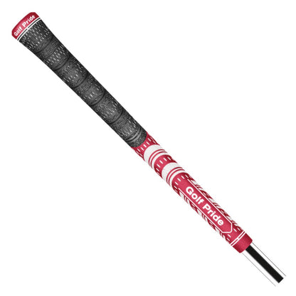 Golf Pride MultiCompound Teams Golf Grip – Dark Red & White