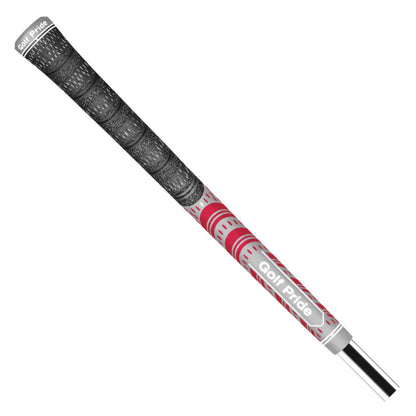 Golf Pride MultiCompound Teams Golf Grip – Grey & Red