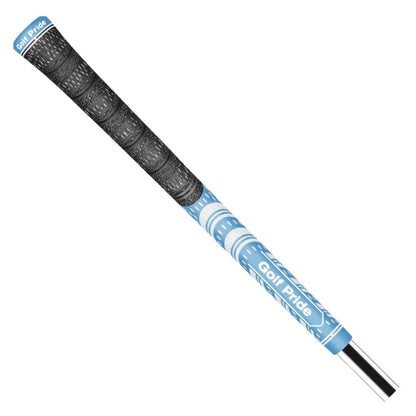 Golf Pride MultiCompound Teams Golf Grip – Light Blue & White
