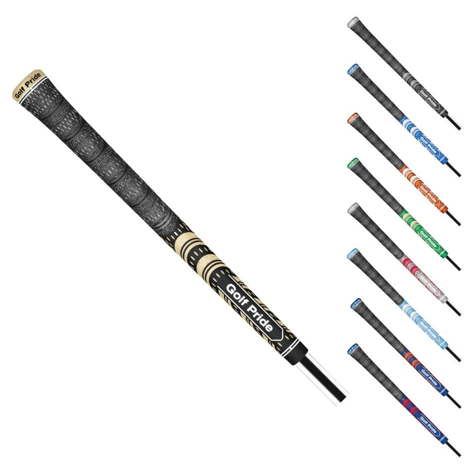 Golf Pride MultiCompound Teams Golf Grip – Standard & Midsize - available colours