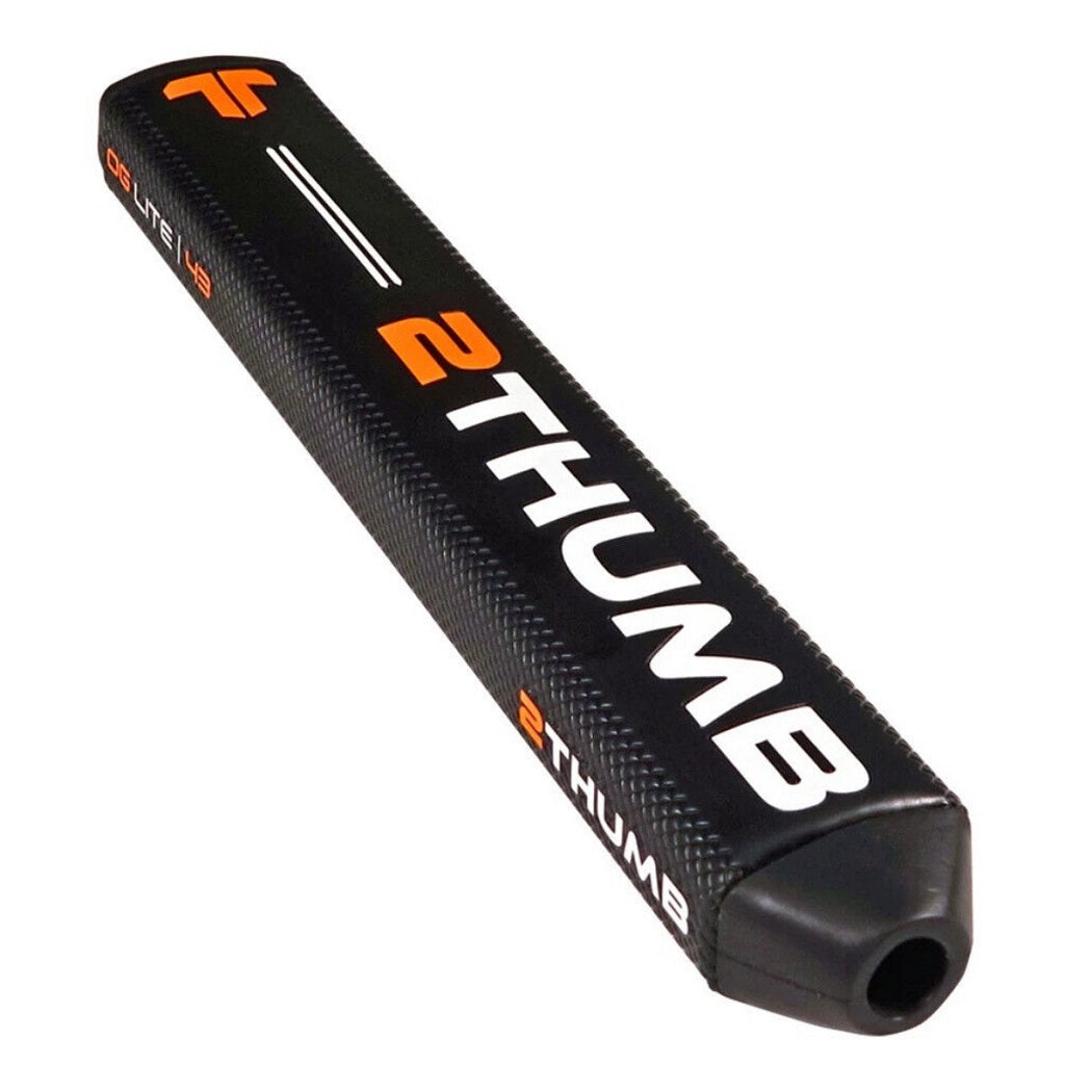 2Thumb Golf Putter Grip - OG Lite 43 - Black