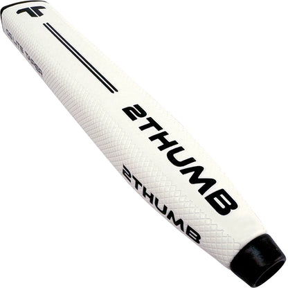 2Thumb OG Lite Taper Putter Grip - White