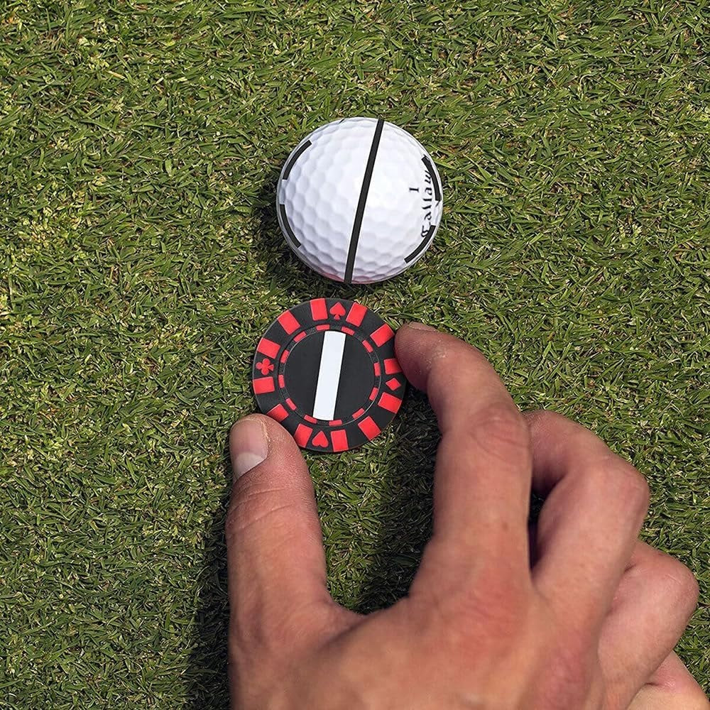 Odyssey Eye-It-Up Putt Alignment - Straight Shot - lifestyle image