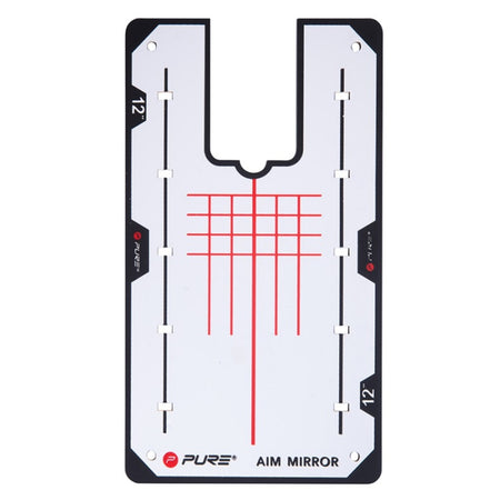 Pure2Improve Aim Putting Mirror (12 inch) - from above