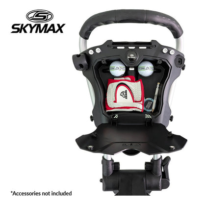 Skymax PACE X Golf Trolley - Black - accessory compartment