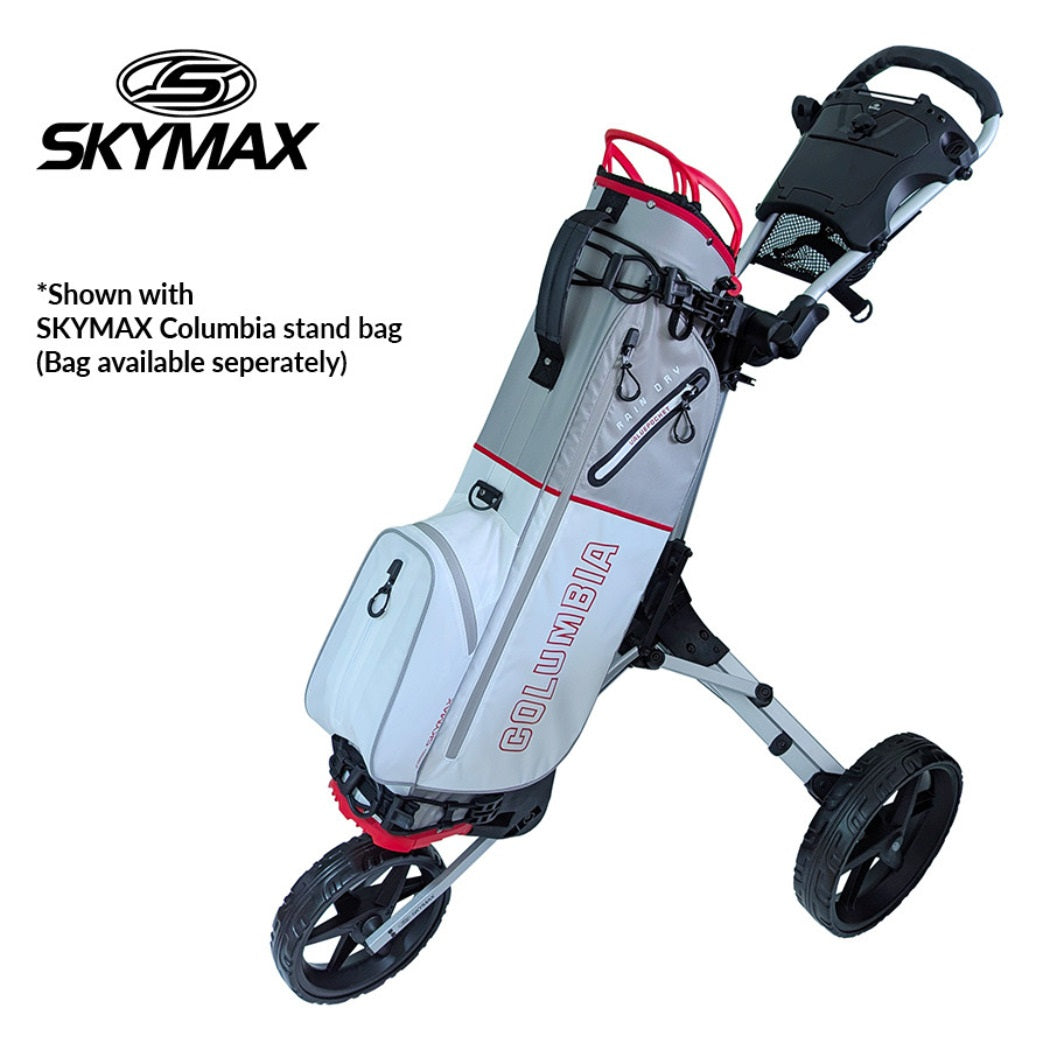 Skymax PACE X Golf Trolley - Black - golf bag not included