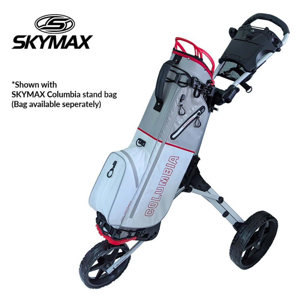 Skymax PACE X Golf Trolley - Silver - golf bag not included