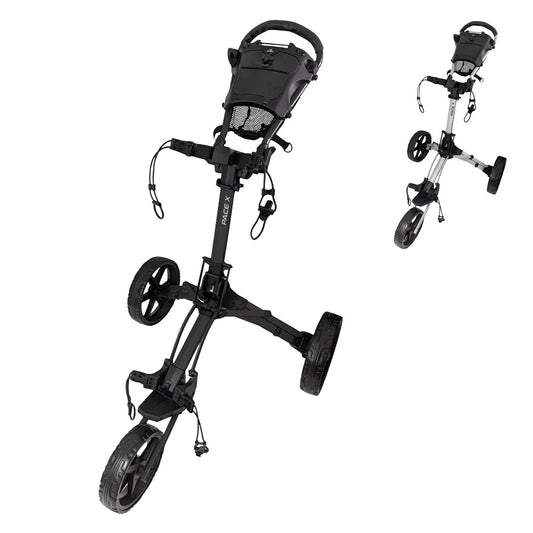 Skymax PACE X Golf Trolley - 3 Wheel Push Cart Trolley - all colours