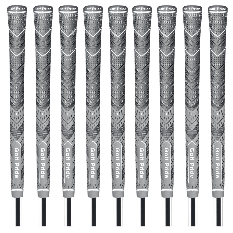 Golf Pride Multi Compound Plus4 Grip - Undersize - Grey/Charcoal