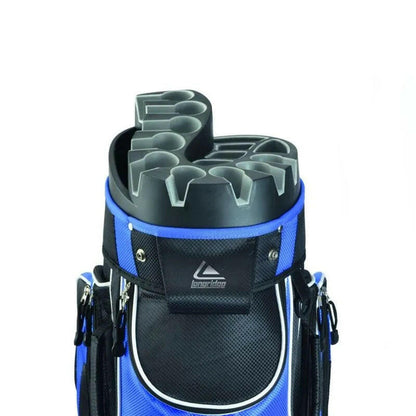 Longridge Pro Cart Bag Blue Top