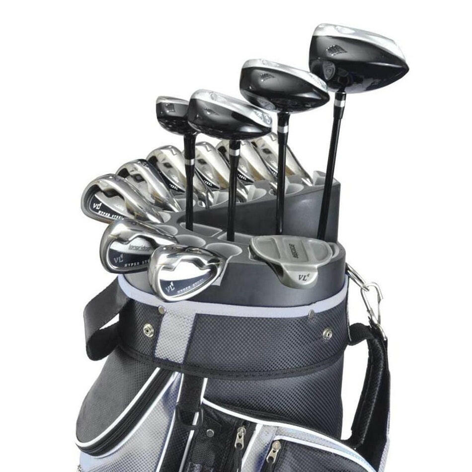 Longridge Pro Cart Bag White Clubs