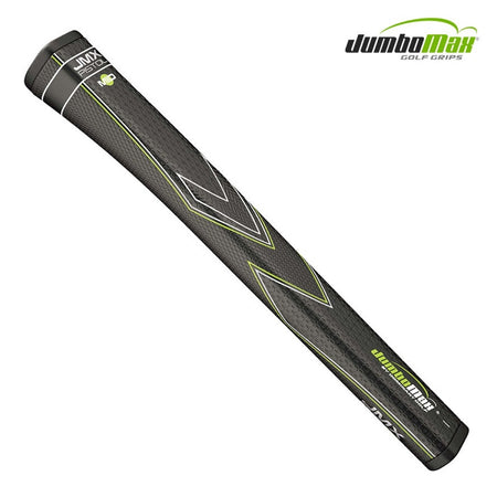 JumboMax Pistol Mid Putter Grip - Black/White/Green