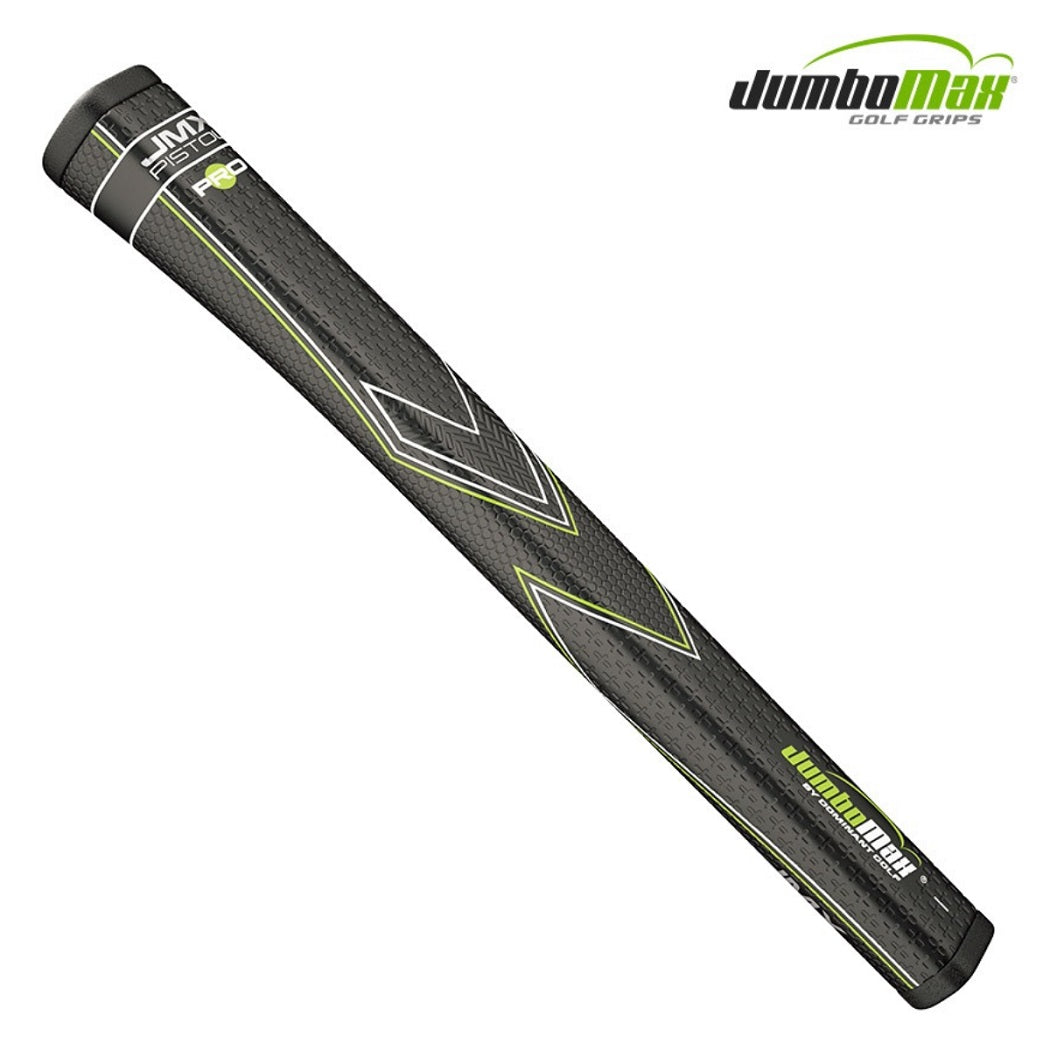 JumboMax Pistol Pro Putter Grip - Black/White/Green