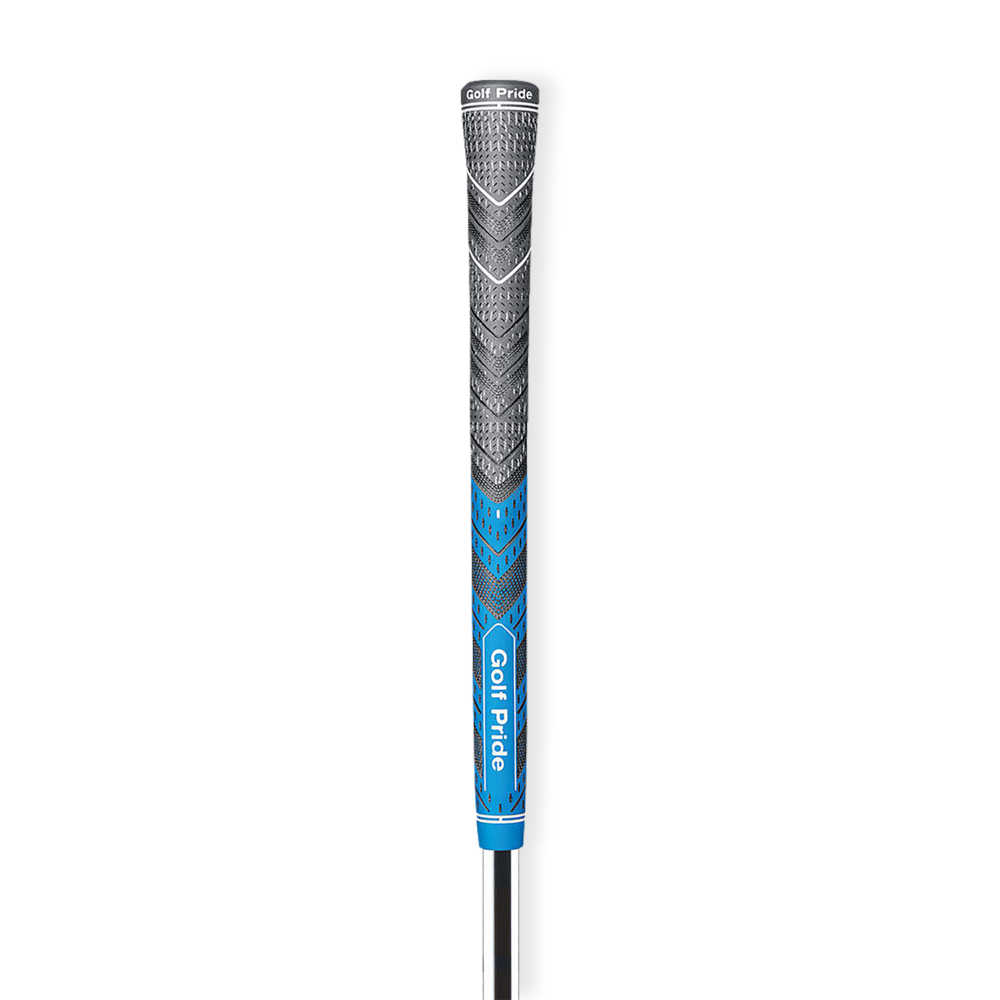 Golf Pride MCC Plus4 Jumbo Golf Grip Blue/Charcoal – Free Grip Tape