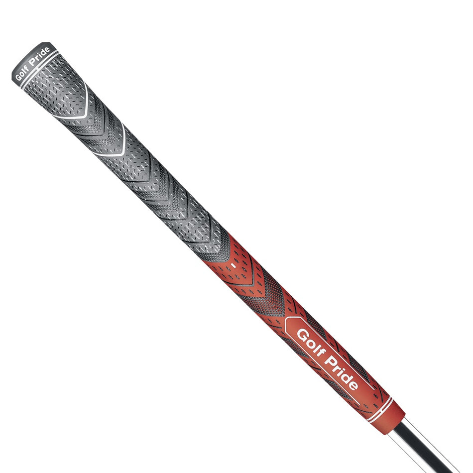 Golf Pride MCC Plus4 Jumbo Golf Grip Red/Charcoal – Free Grip Tape