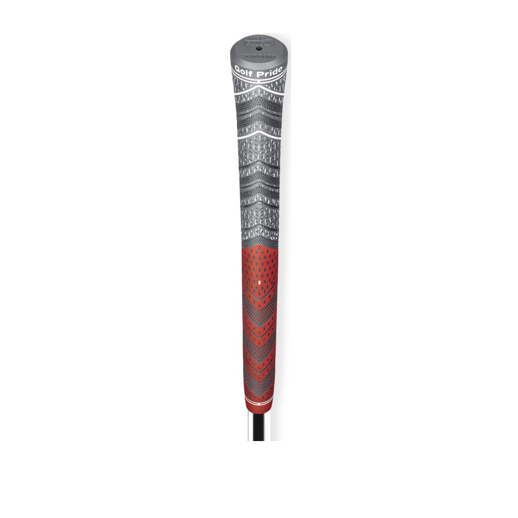 Golf Pride MCC Plus4 Jumbo Golf Grip Red/Charcoal – Free Grip Tape