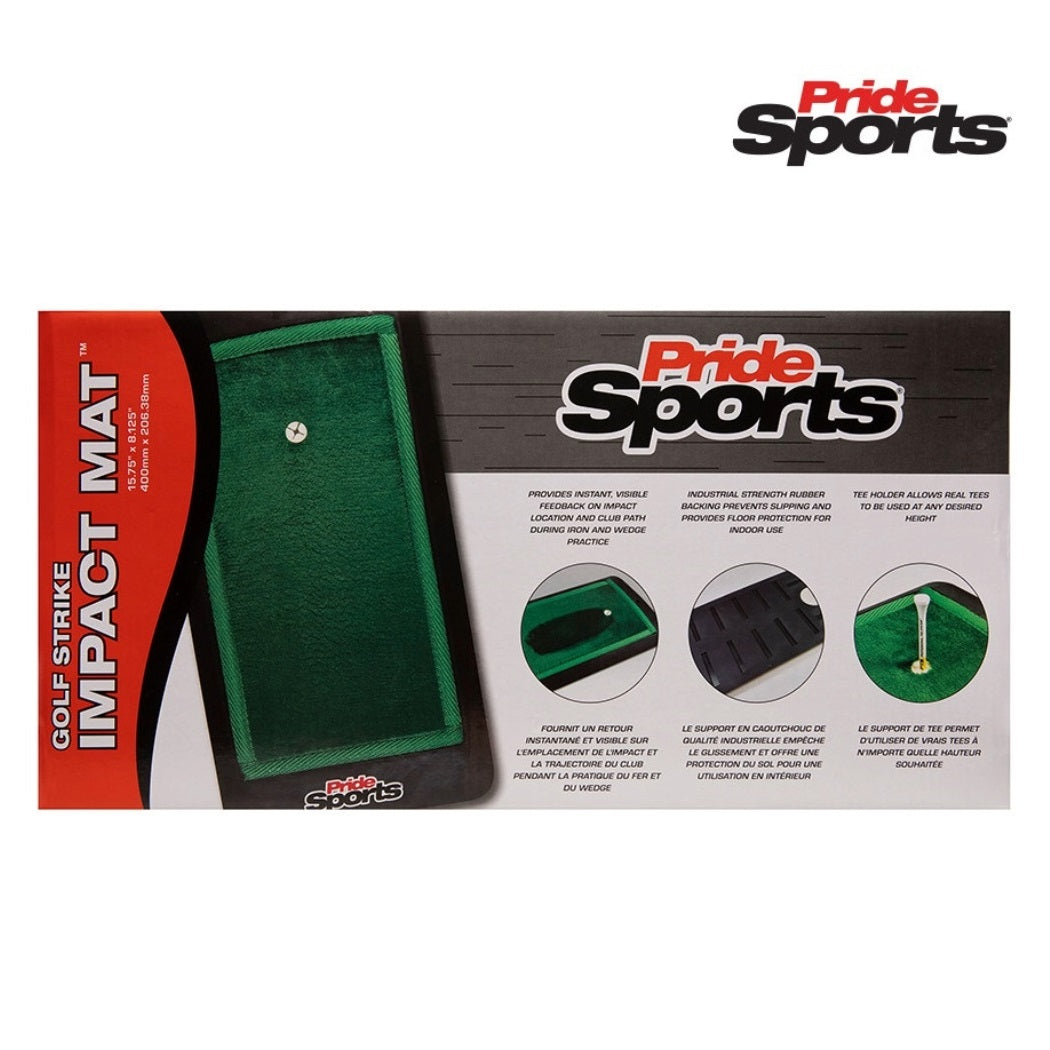 Pride Sports Golf Impact Mat - dimensions and features
