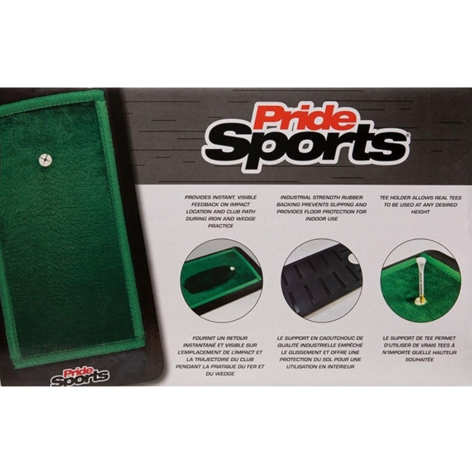 Pride Sports Golf Impact Mat - features