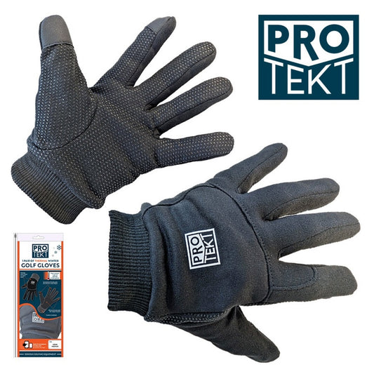 Pro-Tekt Pair of Women`s Thermal Golf Gloves