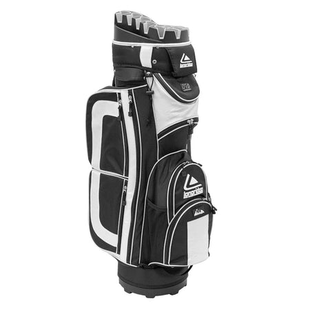 Longridge Pro Golf Cart Bag - Black/White