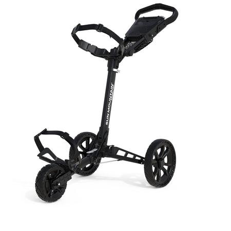 Sun Mountain Ridgeline 3 golf push trolley in Black