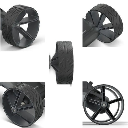 Motocaddy SE G2 2026 Replacement Rear Wheel - Graphite - various views