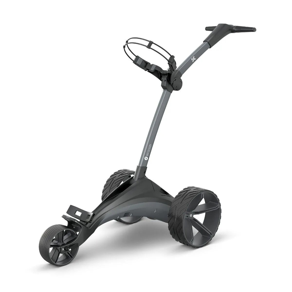 Motocaddy SE Electric Golf Trolley 2026 Graphite front view