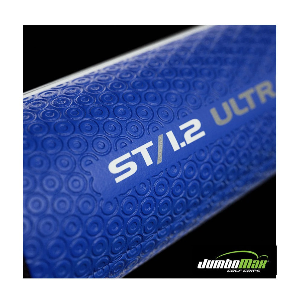 JumboMax ST1.2 Putter Grip - Blue/Black - grip texture