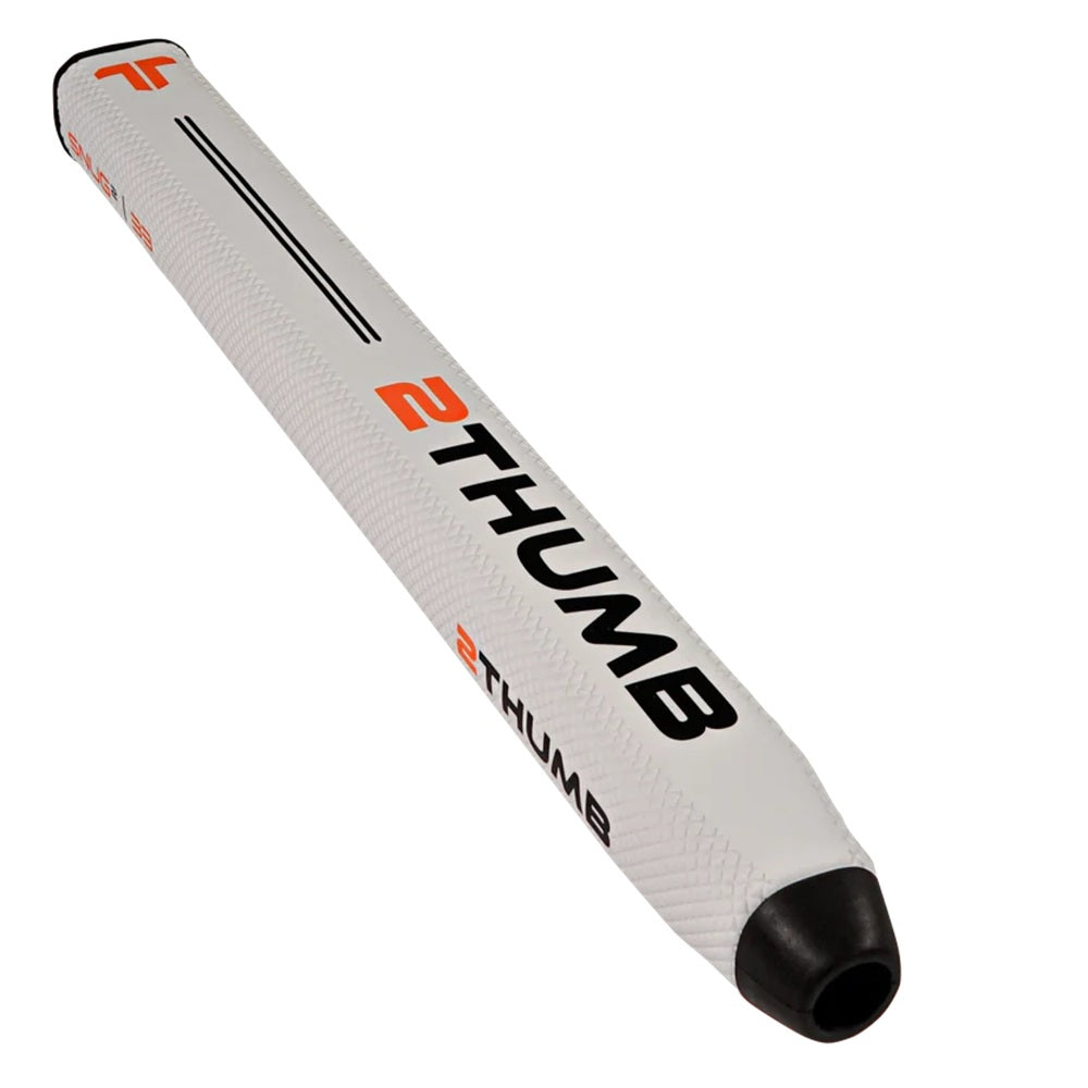 2Thumb Snug Sq 33 Putter Grip - White