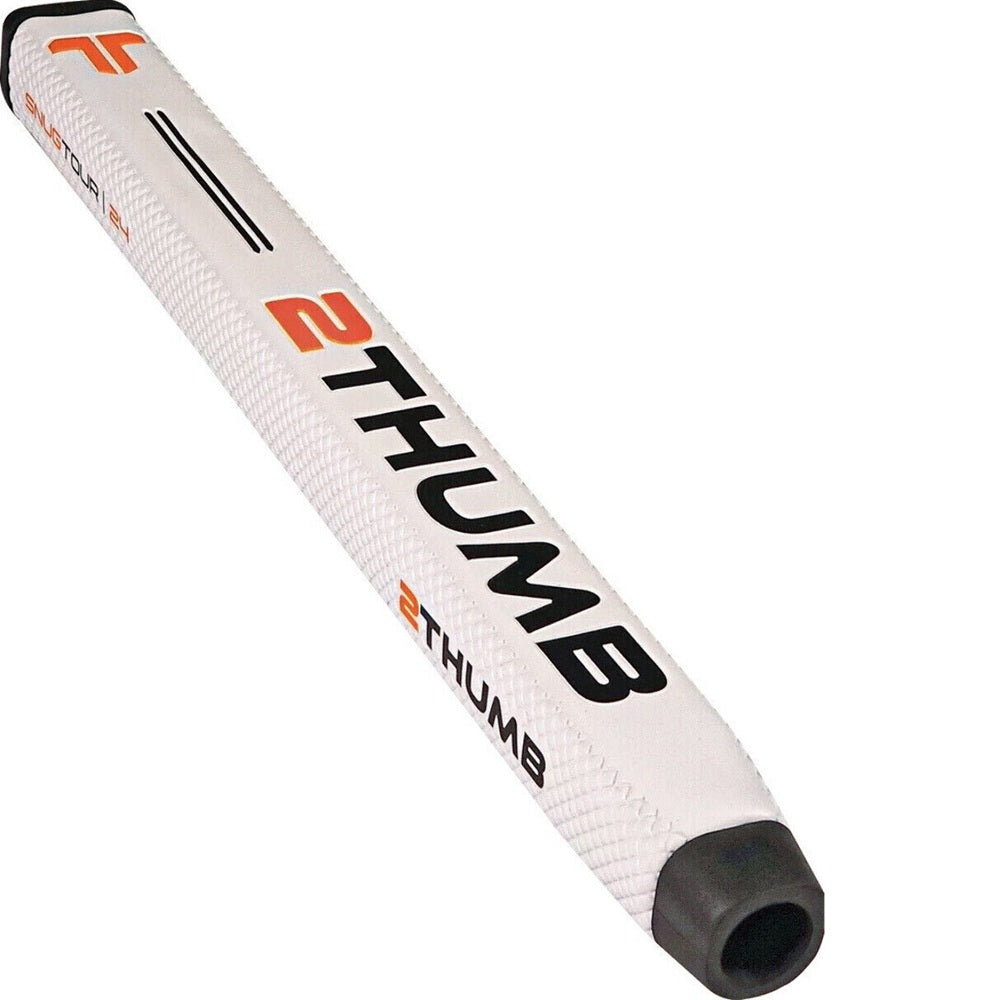 2Thumb Snug Tour 24 Putter Grip - White