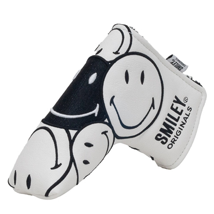 Smiley® Originals Golf Club Headcovers - Stacked Blade - White