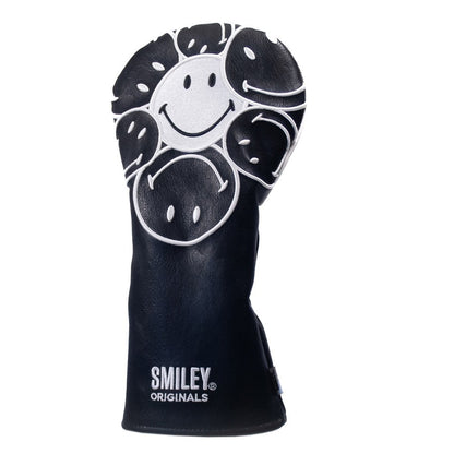 Smiley® Originals Golf Club Headcovers - Stacked Driver - Black