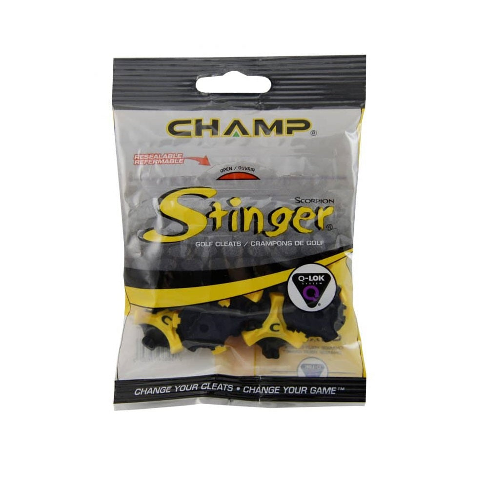 Champ Golf Shoe Spikes / Cleats - Stinger QLok