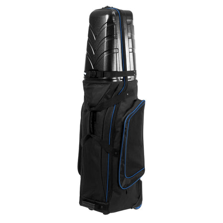 BagBoy T-10 Hard Top Travel Cover - Black/Royal Blue, front view