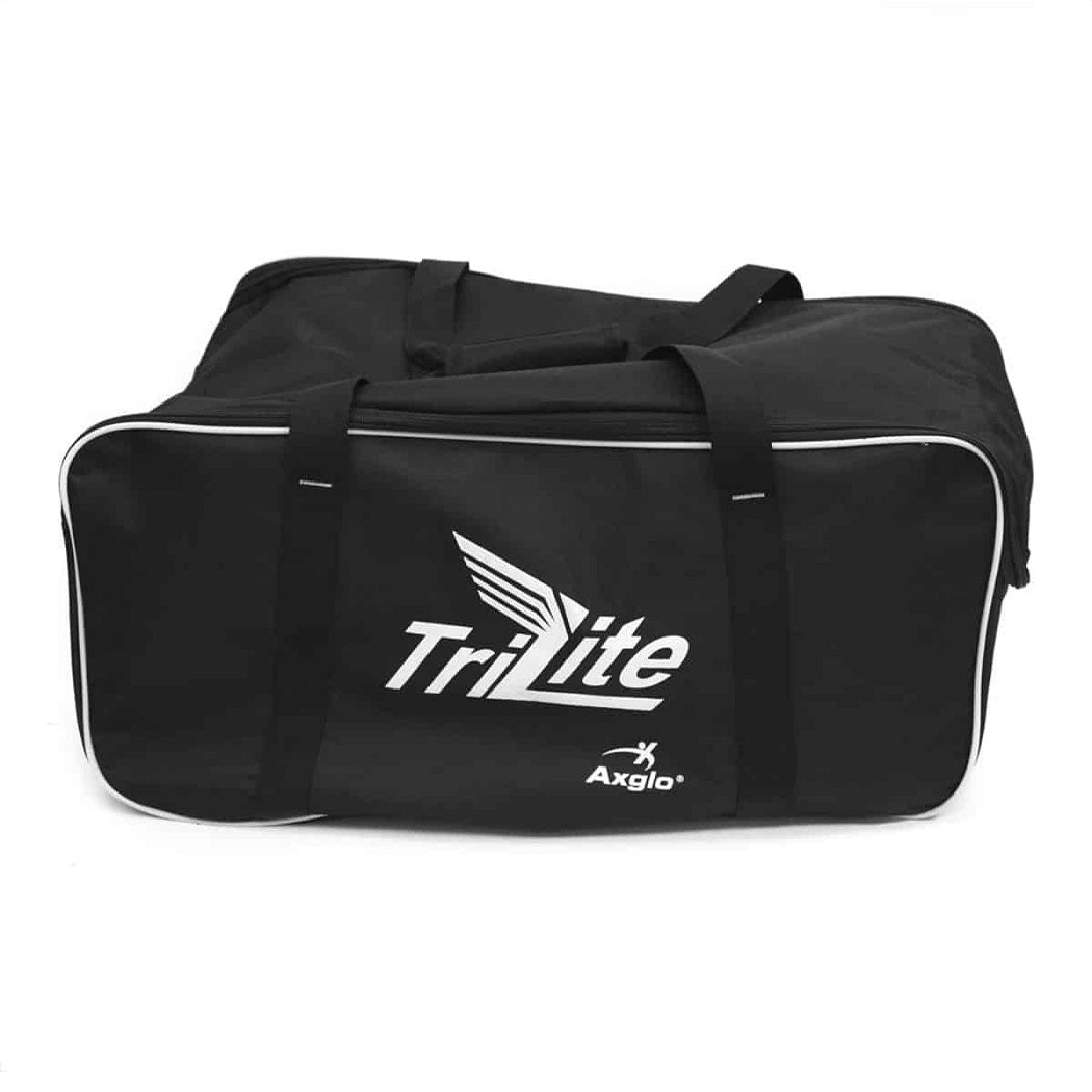TriLite T-Flash Premium Golf Push Cart - Grey/Orange - FREE carry bag
