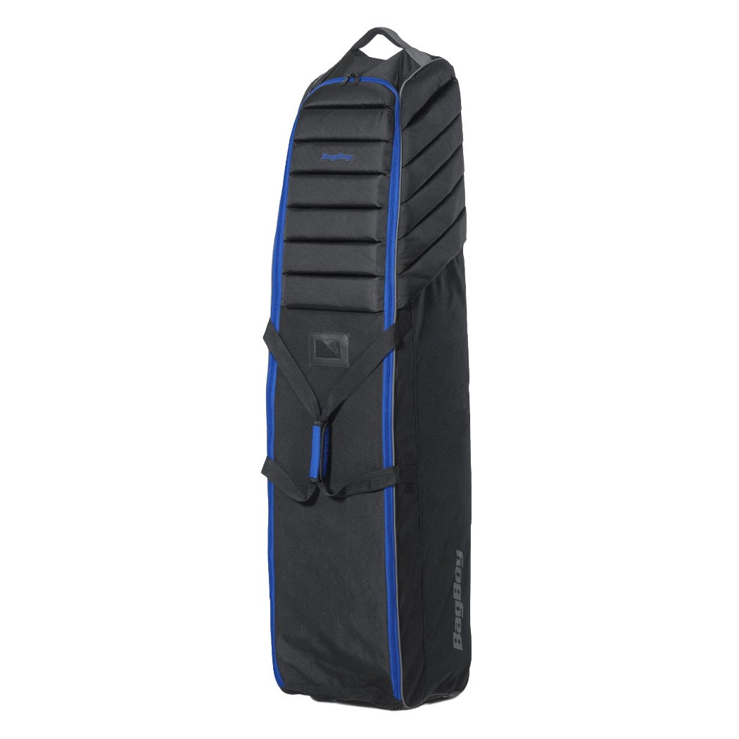 BagBoy T720 wheeled golf travel cover in Black/Royal/Slate